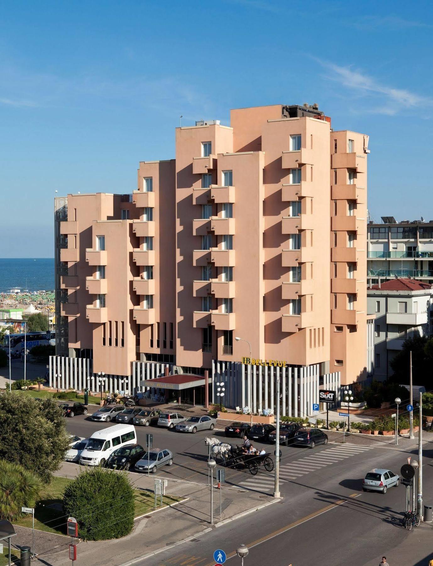 Hotel Bellevue Rimini Exterior foto