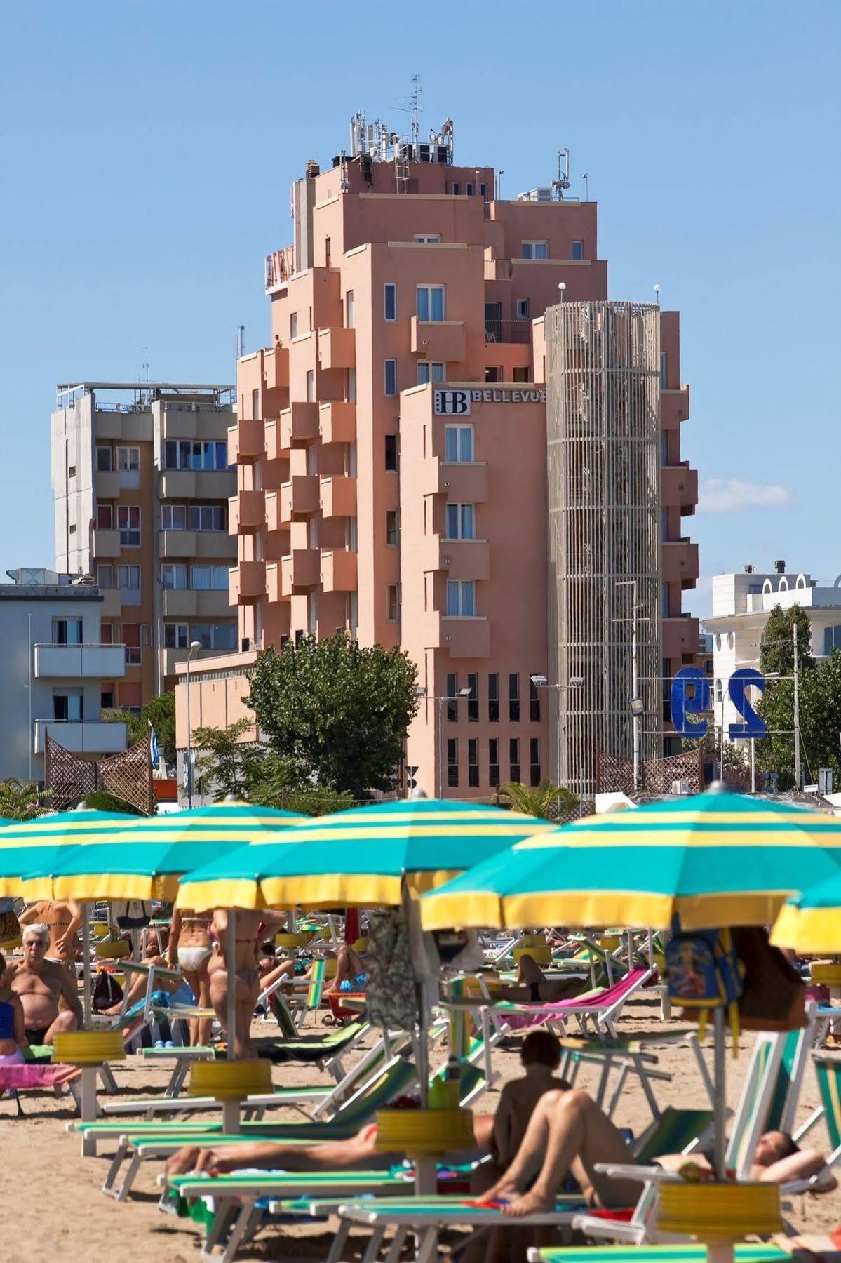 Hotel Bellevue Rimini Exterior foto